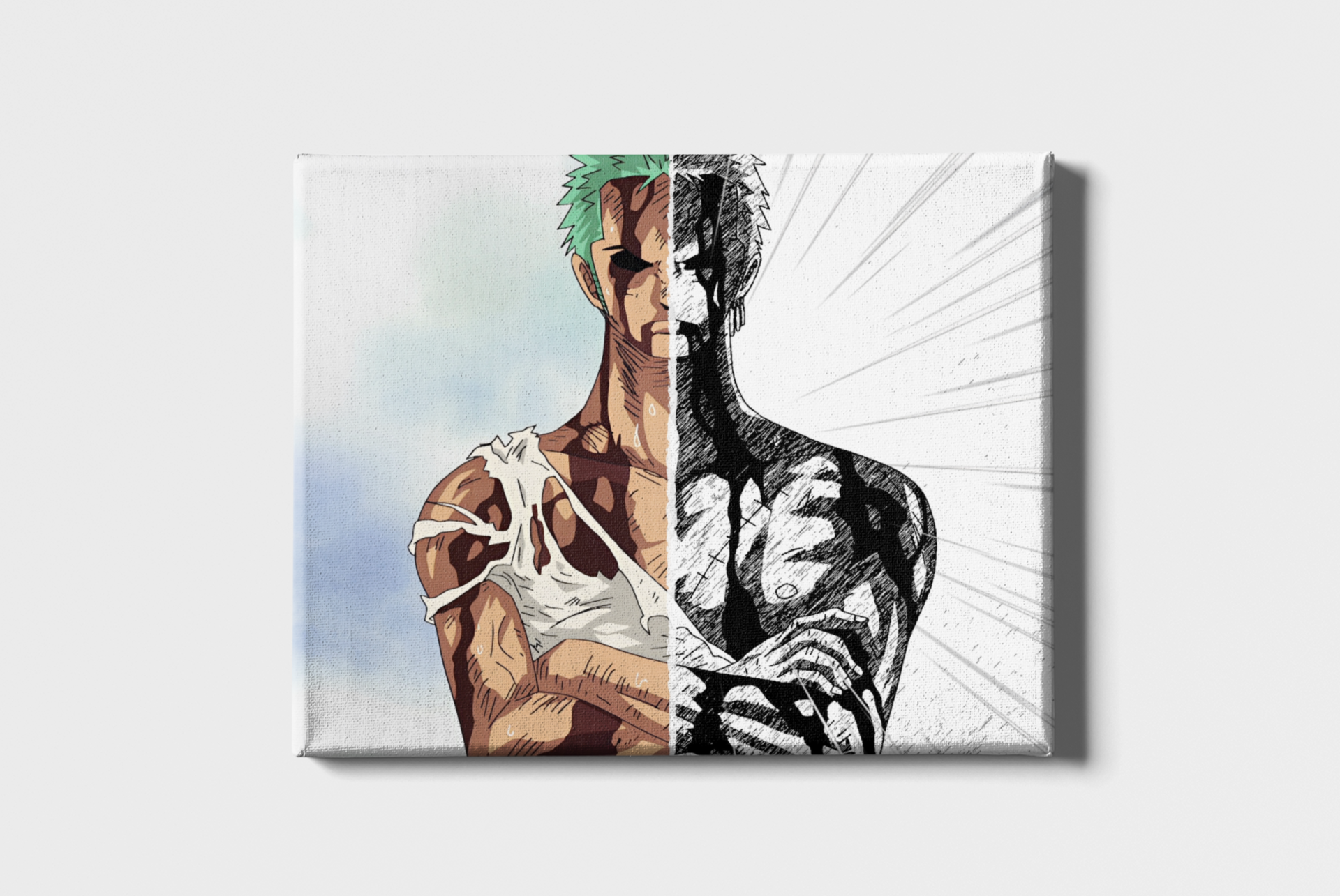 SPL!T "Roronoa Zoro (Nothing Happened)" - Premium CANVAS