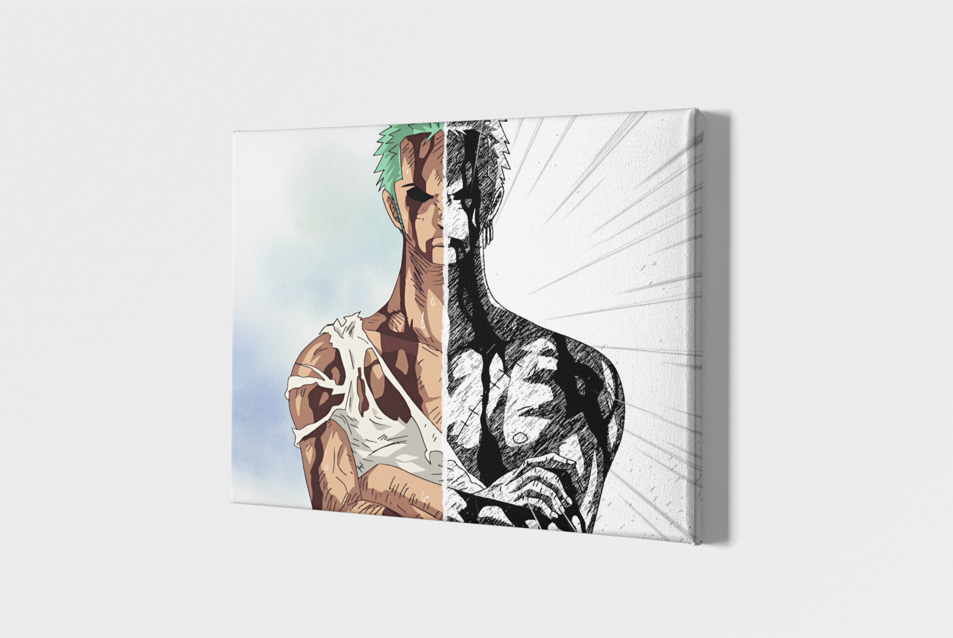 SPL!T "Roronoa Zoro (Nothing Happened)" - Premium CANVAS