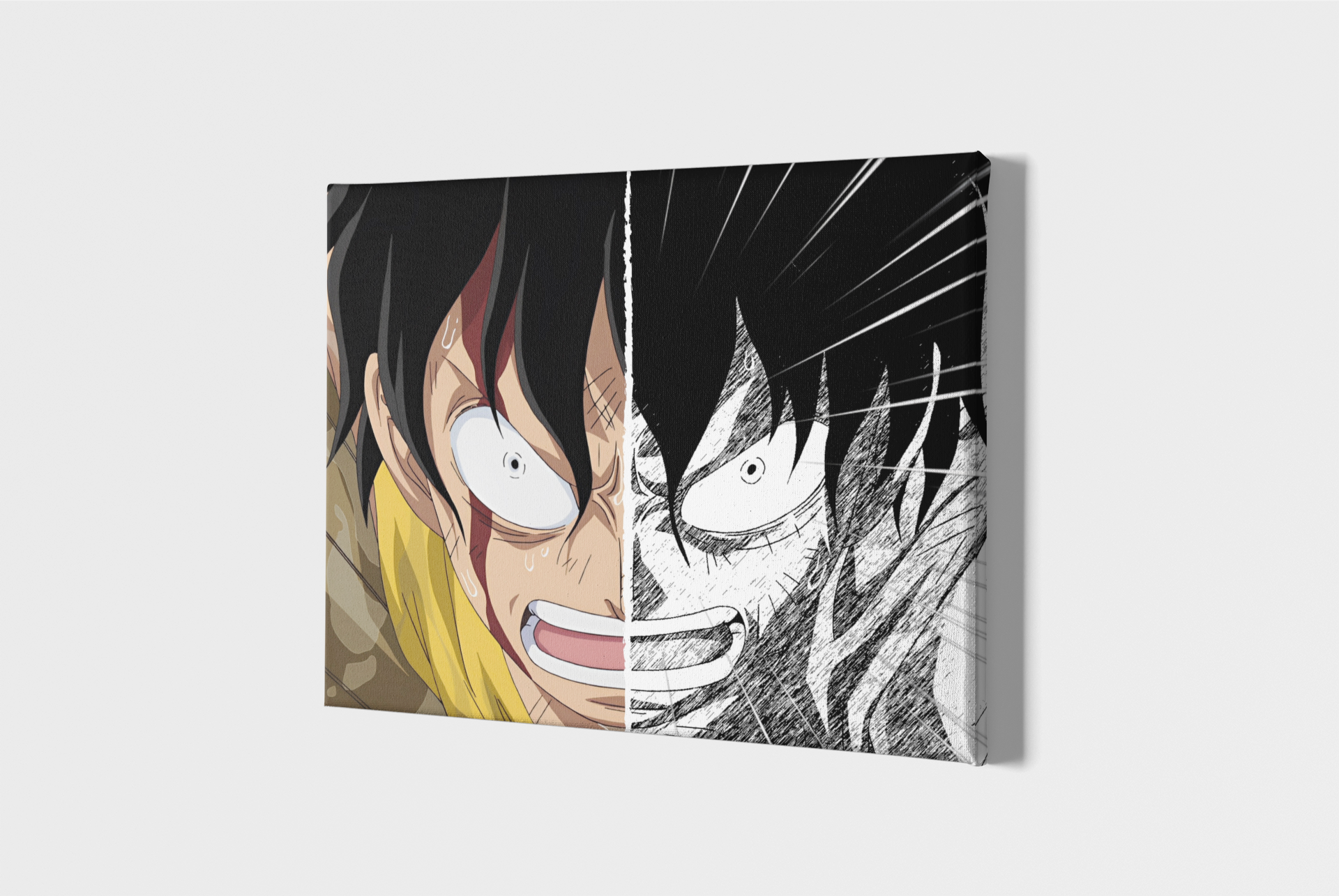 SPL!T "Monkey D Luffy" V2 - Premium CANVAS