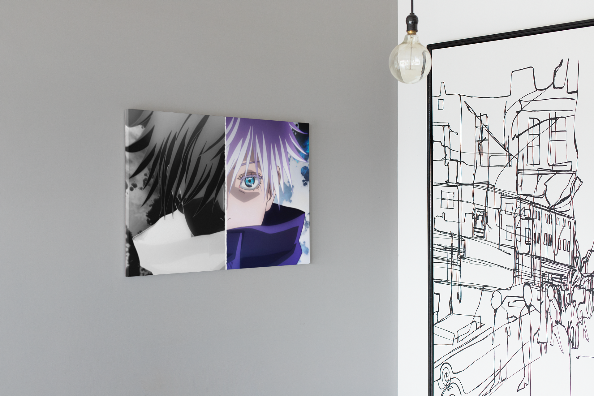 N3G "Satoru Gojo Infinity" - Premium CANVAS