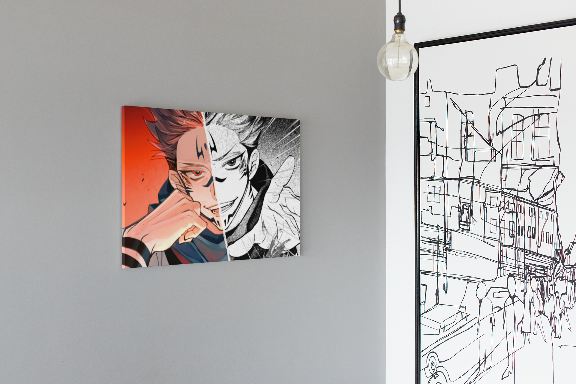 SPL!T "Ryomen Sukuna" - Premium CANVAS