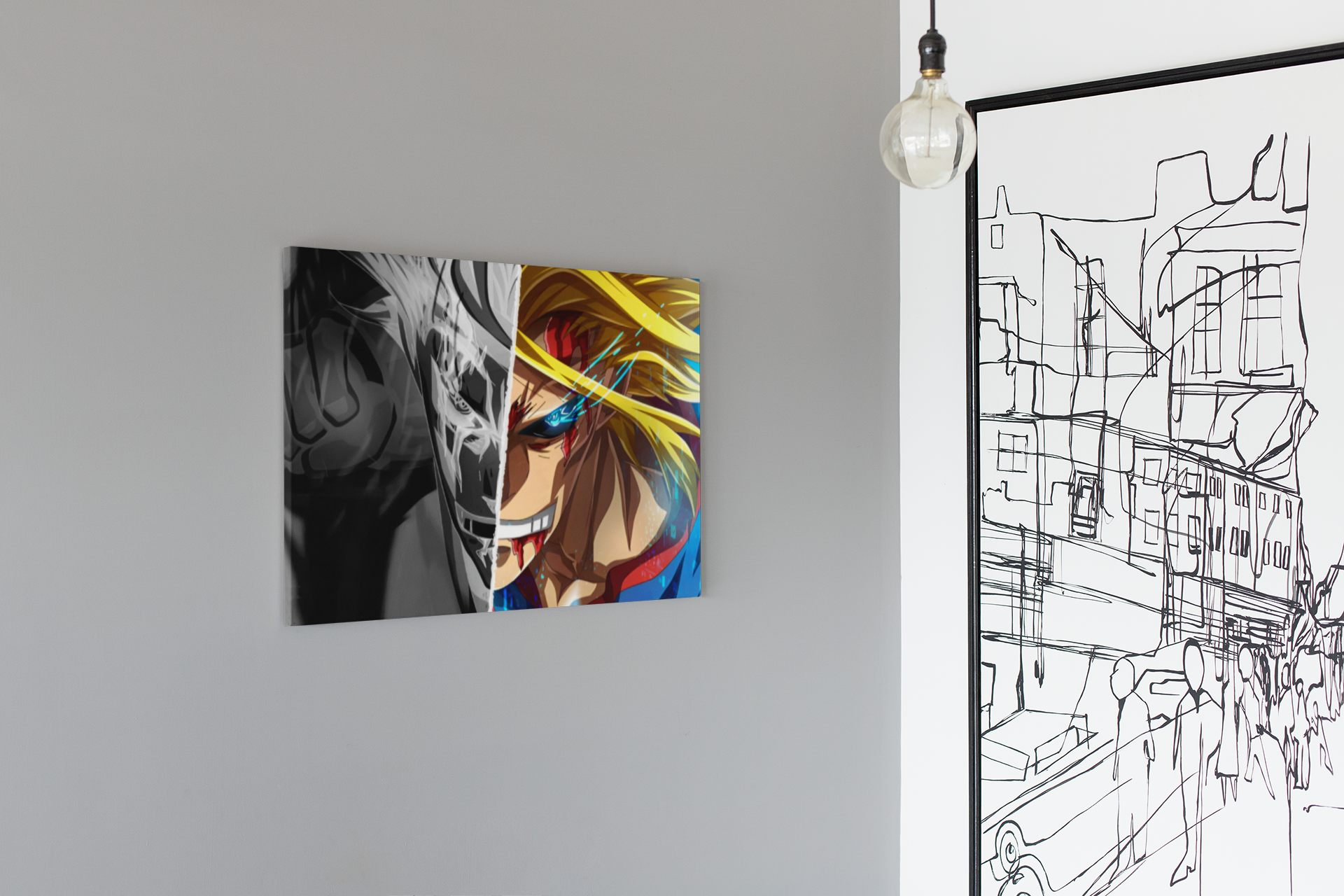 N3G "All Might" - Premium CANVAS