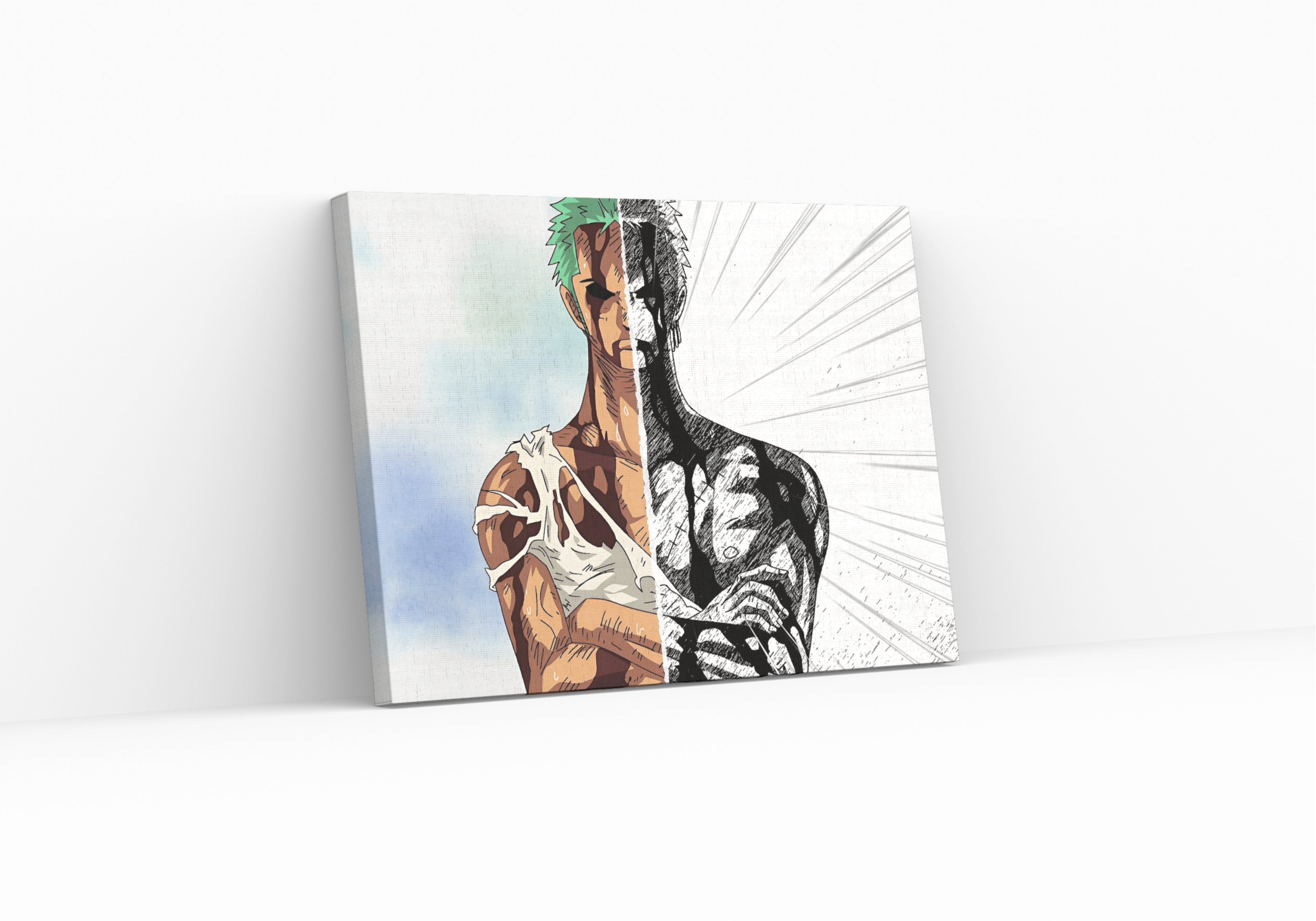 SPL!T "Roronoa Zoro (Nothing Happened)" - Premium CANVAS